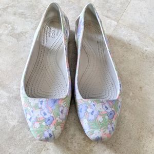 Crocs Mary janes, waterproof tropical shoes, 8